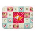 thumbnail image 1 of Oranda Red Cap Goldfish Love Machine Washable Memory Foam Mat Red, 1 of 4