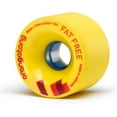 thumbnail image 1 of Orangatang Fat Free 65 mm Freeride Longboard Skateboard Wheels (Set of 4), 1 of 10
