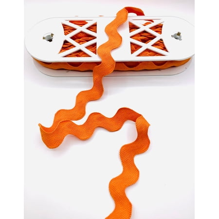 Orange 1-1/2" Giant Jumbo Ric Rac