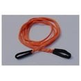 Orange 1/4"*10ft ATV Winch Line With Loops, Synthetic Winch Cable