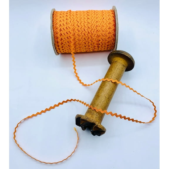 Orange 1/4" Baby Ric Rac