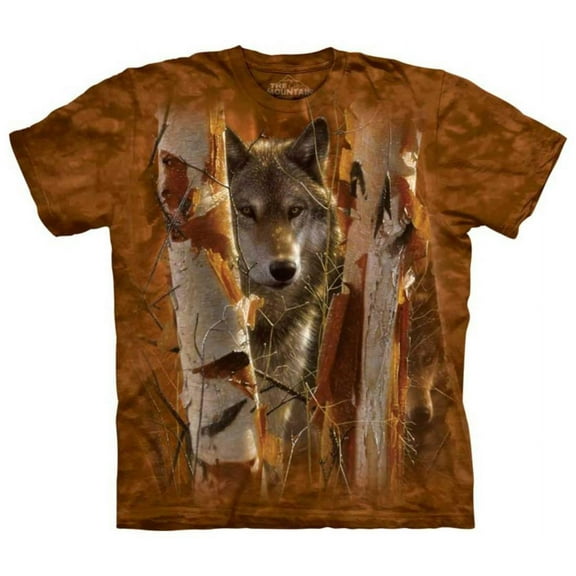Orange 100% Cotton The Guardian Realistic Graphic T-Shirt