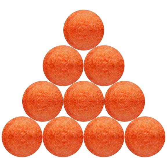 Orange 10Pcs Orange Reusable Water Balls Absorbent Soaker Sponge Toys For Outdoor Pool Beach Party