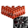 thumbnail image 1 of Orange 20 PCS M12X1.5mm Screw Lug Nuts Short Tuner Aluminum Wheels Rims Cap WN01 Mi2KA, 1 of 6