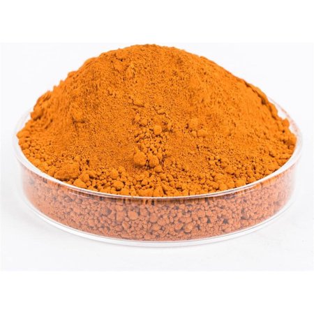 Orange 4 oz Art Color Iron Oxide Pigment Paint Dye Concrete Cement Tile Mortar Grout Brick Plaster Candle DIY Gray