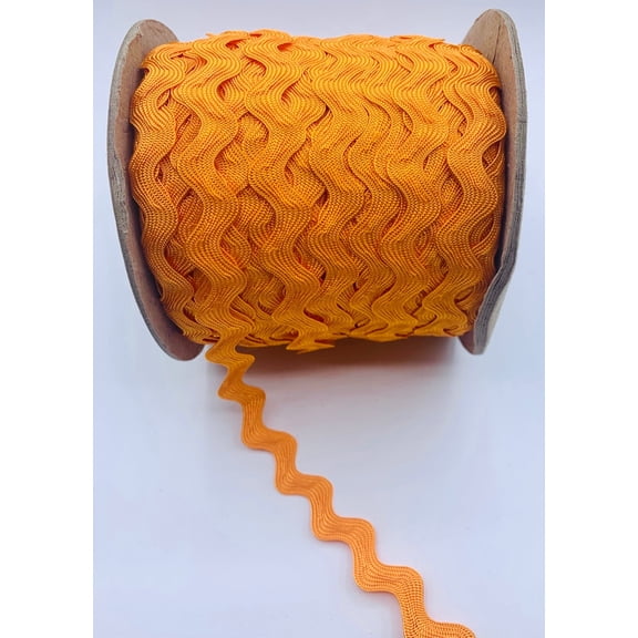 Orange 5/8" Ric Rac