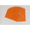 thumbnail image 1 of Orange Acid Free 28x40 Picture Frame Mats with White Core Bevel Cut for 24x36 Pictures - Fits 28x40, 1 of 3