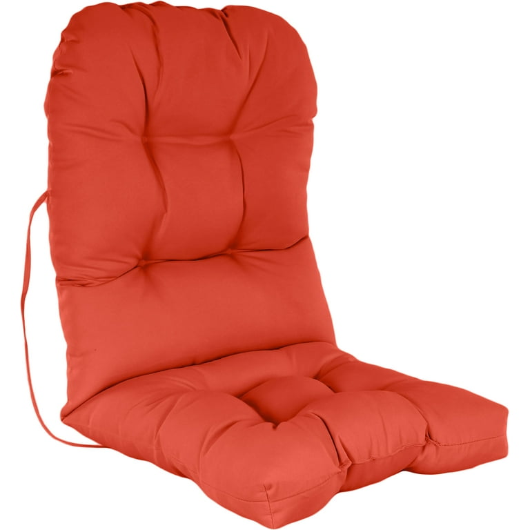 Orange outdoor chair cushions clearance
