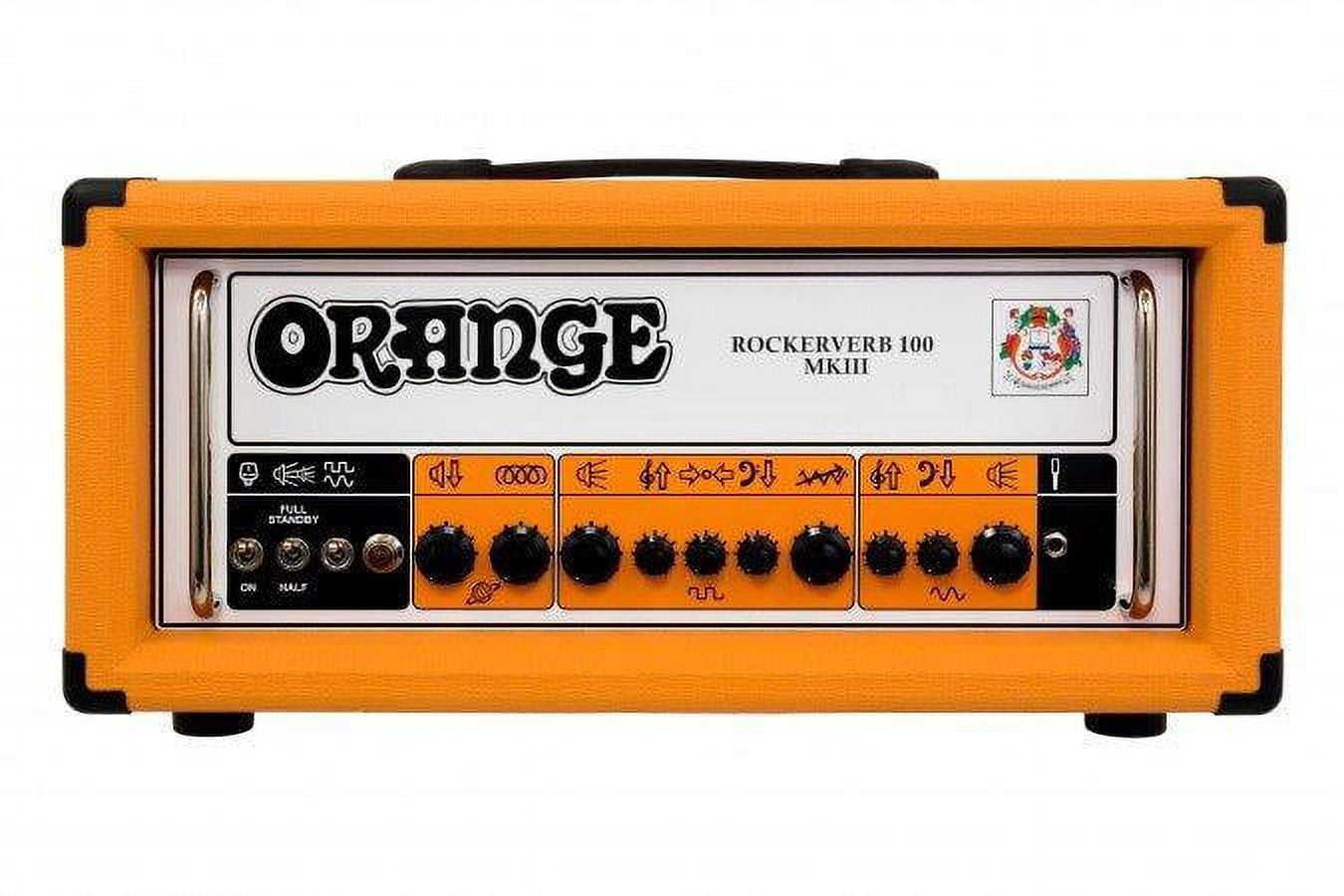 Orange Amplification Rockerverb 100 MKIII 100-Watt Tube Guitar Amplifier Head (Orange)
