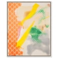 thumbnail image 1 of Orange And Green Shades Retro Summer Drinks Canvas Wall Art by Art Remedy, Silver Floater Frame, 36"x45", 1 of 7