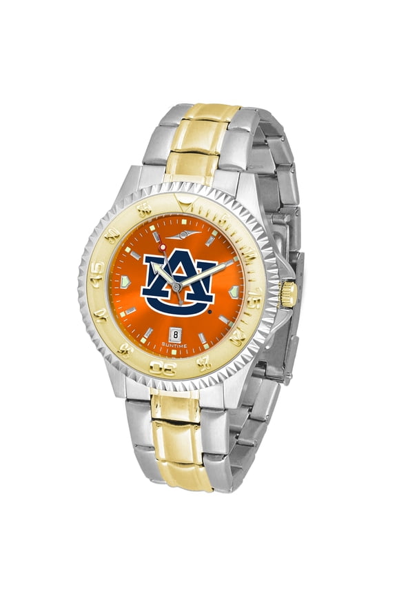 Orange Auburn Tigers Competitor Two-Tone AnoChrome Watch