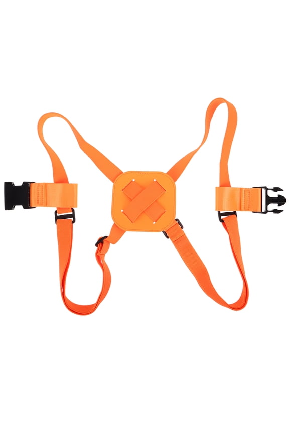 Orange Backpack Luggage Straps for Secure Travel Bundling Durable Reliable Adjustable Length