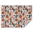 thumbnail image 1 of Orange Basketball Players Pattern Rectangle Tablecloth 60"x84",Waterproof Polyester Rectangle Table Cloth, Wipeable Spillproof Polyester Tablecloth for Dining, Camping, Indoor and Outdoor, 1 of 5