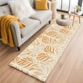 thumbnail image 1 of Orange Beige Abstract Runner Rug 2x6 FT, Non Slip Hallway Rugs, Modern Ombre Vintage Art Washable Soft Floor Carpet Non-Shedding Throw Runner Carpet Long Rug for Entryway Kitchen Bedside Sliding Door, 1 of 8