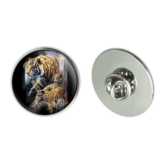Orange Bengal Tigers Metal 1.1" Tie Tack Hat Lapel Pin Pinback