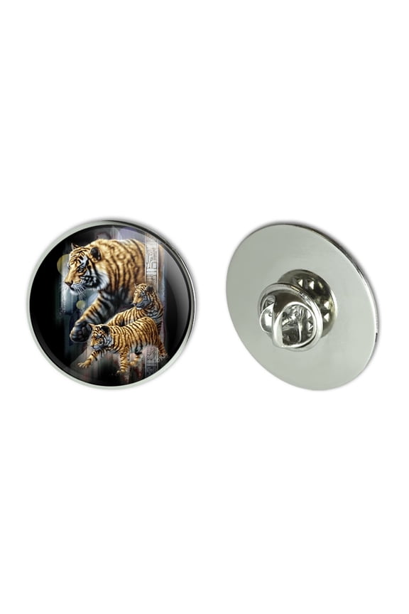 Orange Bengal Tigers Metal 1.1" Tie Tack Hat Lapel Pin Pinback