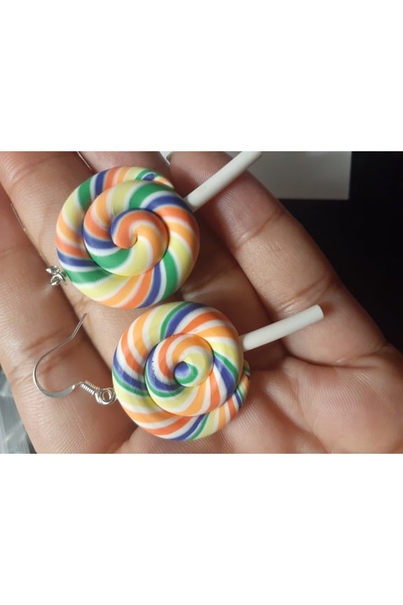 Orange Berry Pop Earrings