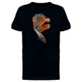 thumbnail image 1 of Orange Betta Swimming Down Tee Men's -Image by Shutterstock, 1 of 2