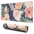 thumbnail image 1 of Orange Big Flower&nbsp;mouse Padswaterproof,rubber+multispandexno Slip MousematDesk Pad for Office Home Game 31.5x15.7inches, 1 of 7