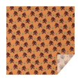 thumbnail image 1 of Orange Bigfoot and Grass Pattern Square Tablecloth,Waterproof Square Table Cover,Wipeable Spillproof Washable Table Cover for Home Kitchen Party Decor 42"X42"(107x107cm), 1 of 6
