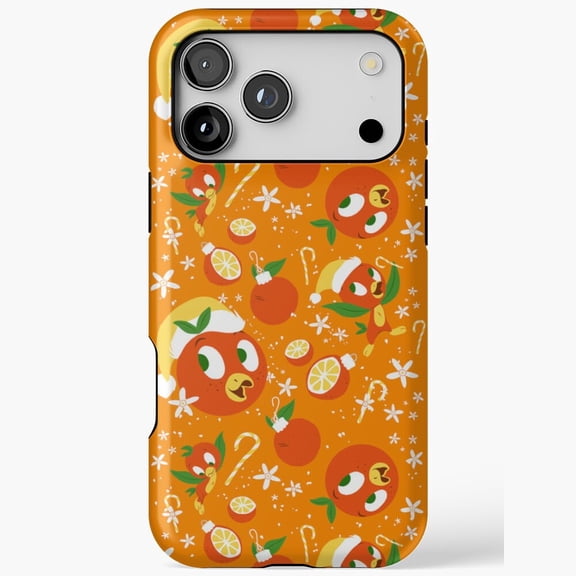 Orange Bird Seasons Tweetings Citrus Florida Holiday Graphic iPhone 11 12 13 14 15 16 17 Pro Max Case