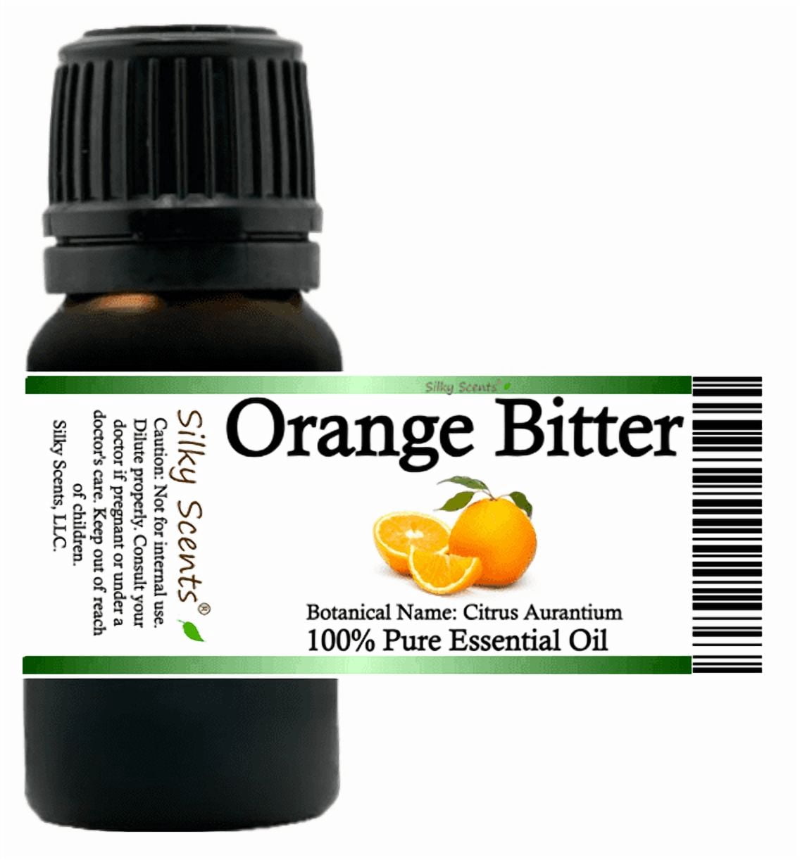 Orange Bitter Essential Oil 1 fl oz (30 ml) - 100% Pure and Natural by Silky Scents