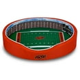 thumbnail image 1 of Orange/Black Oklahoma State Cowboys 7'' x 19'' x 23'' Small Stadium Oval Dog Bed, 1 of 2