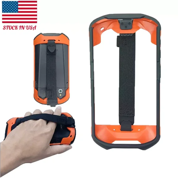 Orange-Black Protective Cover Hand Rugged Boot For Zebra Tc51 Tc52 Tc56 Tc57