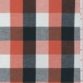 thumbnail image 1 of Orange/Black Shirting, Fabric Sold By the Yard, 1 of 1