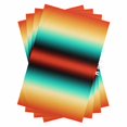 thumbnail image 1 of Orange Black Teal Ombre Kitchen Towels Set of 4, Water Absorbent Dish Towel, Contemporary Gradient Abstract Decorative Hand Towels - Quick Drying Cloth for Cooking Baking, 18x28 Inch, 1 of 8