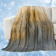 thumbnail image 1 of Orange Black Tree Cooling Blanket, Lightweight Breathable Summer Throw Blanket with Double Sided Cold Effect, Modern Ombre Abstract Art Picnic Beach Blankets Bed Sheet for Hot Sleepers 40"x60", 1 of 8