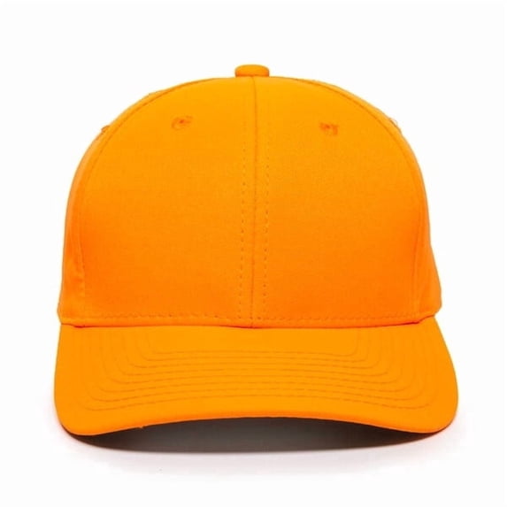 Hunter Orange Hunting Cap – Adjustable Low Profile Baseball Hat for Safety, One Size, Blaze Orange