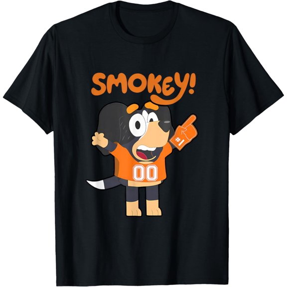 Orange Blooded Tennessee Hound Cartoon Cheer Up T-Shirt