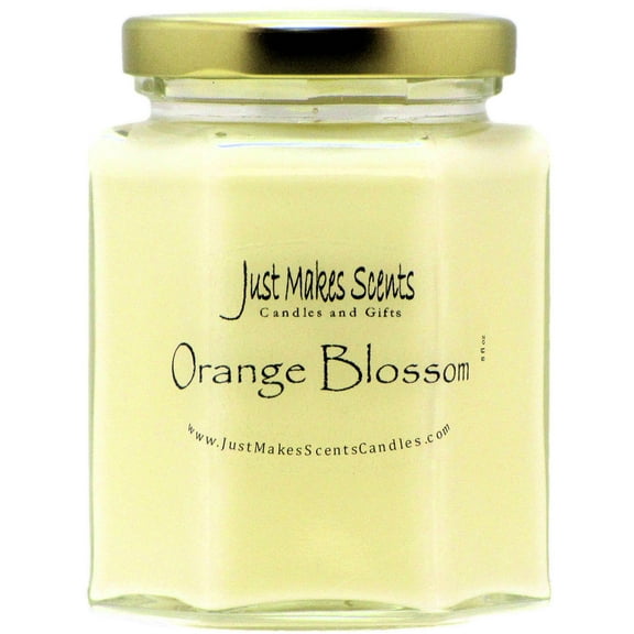 Orange Blossom Candle -Just Makes Scents Candles & Gifts