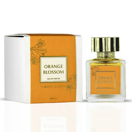 Orange Blossom Eau de Parfum Spray 65ml (2.2 oz) by Flower Scents | Mandarin Sparkle. Orange Blossom Silk. Praline’s Addictive Finish.