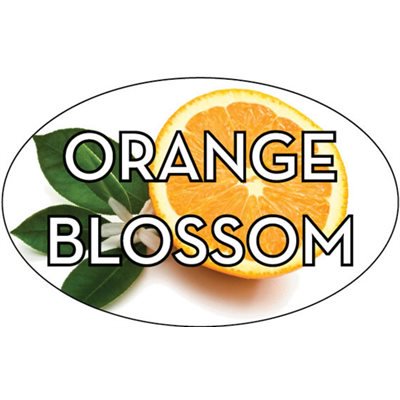 Orange Blossom Food Store Labels 1.25" x 2" 500 each per roll Great Quality Stickers Decals