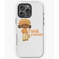thumbnail image 1 of Orange Blossom Says F Racism Phone Case for iPhone 16 15 14 13 12 11 Pro Max, 1 of 2
