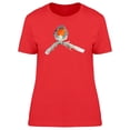 thumbnail image 1 of Orange Blue Robin Tee Women's -Image by Shutterstock, 1 of 2