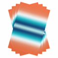 thumbnail image 1 of Orange Blue Teal Ombre Kitchen Towels Set of 4, Water Absorbent Dish Towel, Contemporary Abstract Gradient Decorative Hand Towels - Quick Drying Cloth for Cooking Baking, 18x28 Inch, 1 of 8