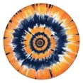thumbnail image 1 of Orange Blue Tie Dye Mandala Pattern Round Fitted Tablecloth with Elastic Edge,Dining Table Cover Waterproof,Outdoor Round Tablecloth for Camping,Dining,Indoor and Outdoor, 1 of 7