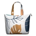 thumbnail image 1 of Orange Boho Abstract and Plant Pattern Travel Tote Bags for Women Carry On,Large Weekender Bags for Women Travel,Multi Functional Duffle Bag for Work,Shopping,Sports, 1 of 5