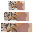 thumbnail image 1 of Orange Boho Sun, Mountain and Plant Pattern Kitchen Rugs Sets Of 3,Kitchen Runner Rugs Non Skid Washable,Decorative Kitchen Floor Mats for Kitchen,Sink,Laundry,17"x30"+ 17"x47" + 17"x59", 1 of 6