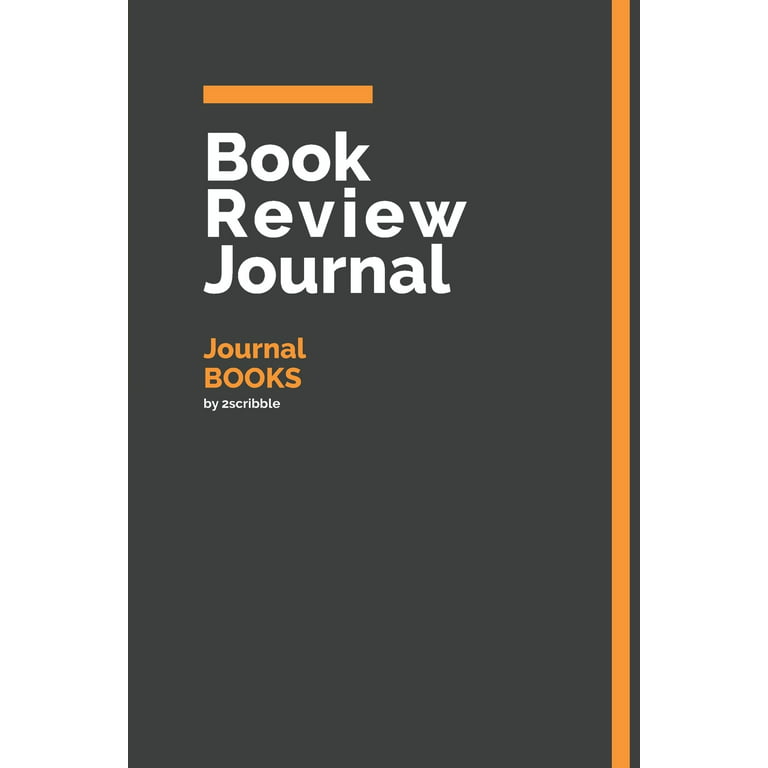 Orange Book Review Journal: Book Review Journal Journal Books: 150 Page  Book Review Templates for Journal Books with individually Numbered Pages.