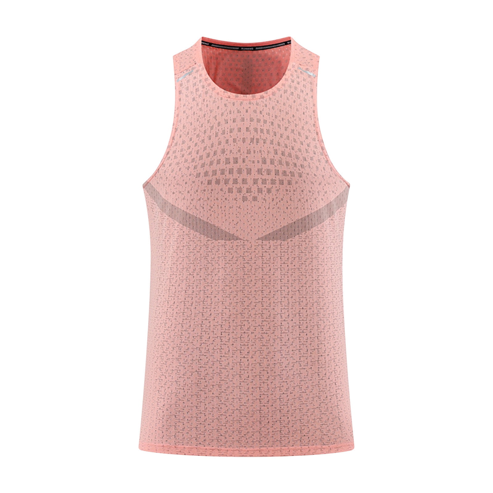 Orange Camisole Tank Basic Track Athletic Lounge Jogger Vest for Man ...