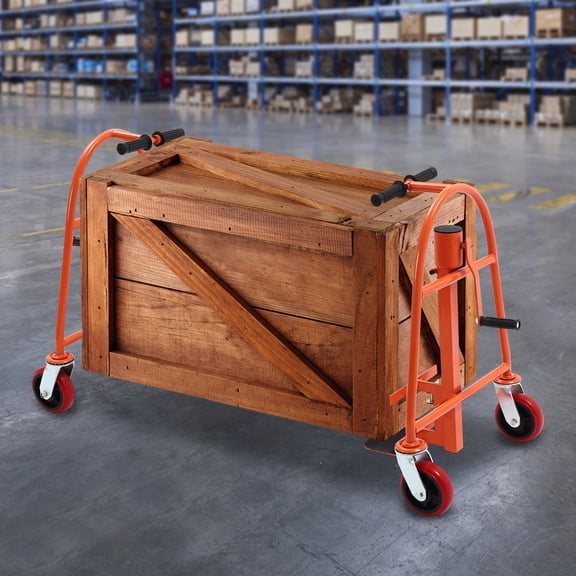 Orange Carbon Steel Heavy-Duty Manual Handling Tools 1300 Pounds Load-Bearing 12-Inch Lifting Furniture Mover Handling Equipment