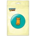 thumbnail image 1 of Orange Cat Sketch Refrigerator Button Magnet, 1 of 2