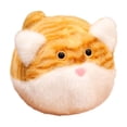 thumbnail image 1 of Orange Cat Stuffed Animal with Soft Plush Fabric and Round Chubby Design, Small Size, Orange and White, Plush Toy, 1 of 3