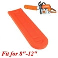 Orange Chainsaw Bar Protect Cover Scabbard Guard