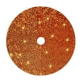 thumbnail image 1 of Orange Christmas Tree Skirt Sequin Velvet Tree Skirt Mini Xmas Tree Skirts Halloween Tree Decorations Glitter Christmas Tree Cover Skirt Fall Tree Mat for Holiday Fall Christmas Tree Ornaments, 1 of 6