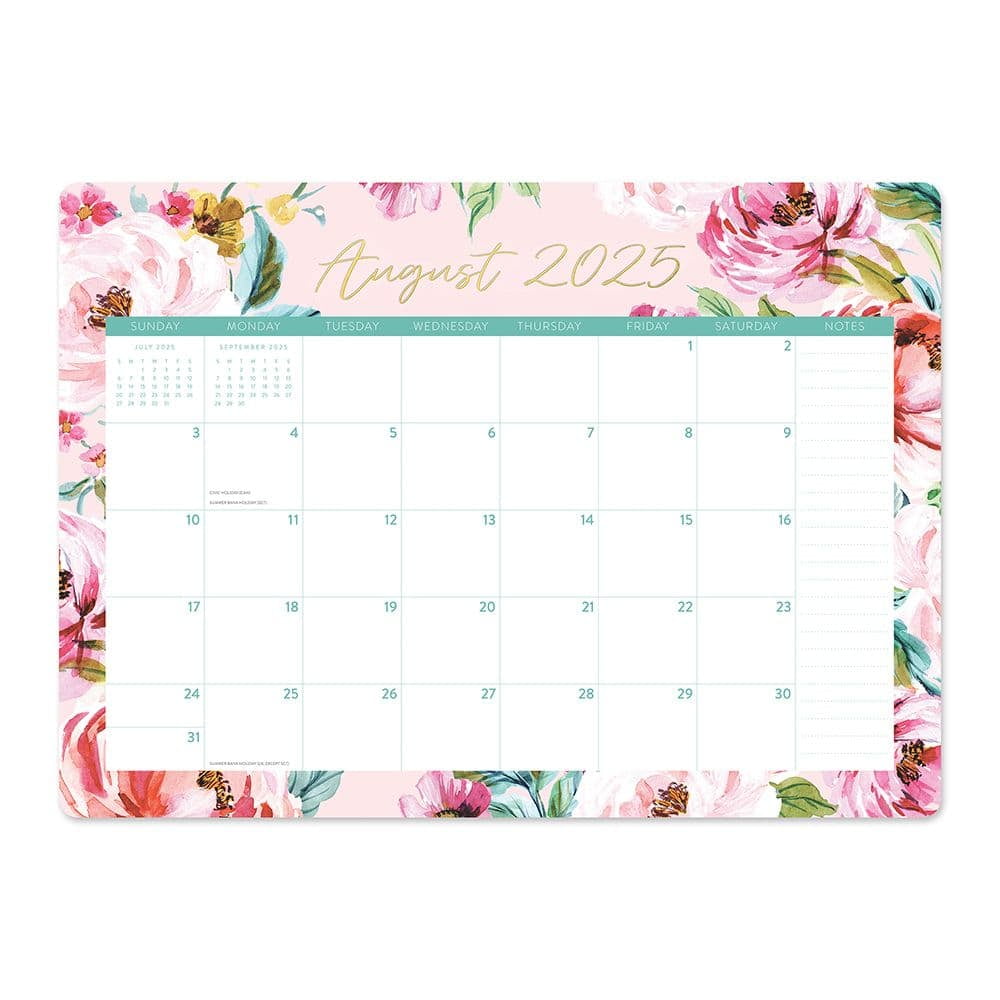 Orange Circle Studio Corporation, Bella Flora Decorative 2026 Desk Pad ...